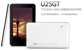 Tablet PC Cube U25GT and Rockchip RK3168